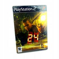 NOWA 24 THE GAME PS2 STEELBOOK PREMIEROWE ANGIELSKIE WYDANIE PAL ENG