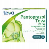 Pantoprazol Teva 20 mg 14 tab. рефлюкс изжога