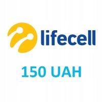 Пополнение Lifecell Украина 150 гривен