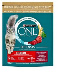 Корм Purina ONE STERILCAT говядина пшеница 800г