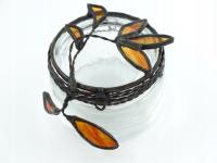 Ozdoba witrażowa - puzderko 