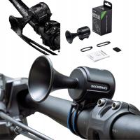 DZWONEK ROWEROWY ELEKTRONICZNY DZWONEK RETRO ROCKBROS GŁOŚNY - CZARNY