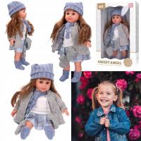 Lalka 36,5cm w sweterku - mówi śpiewa PL SWEET ANGEL 8842