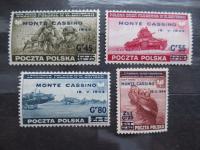 POCZTA EMIGRACJA ZDOBYCIE MONTE CASSINO 7 Fi 338 P-T ** 1944r