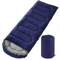 ŚPIWÓR TURYSTYCZNY WOJSKOWY KOŁDRA KAPTUR MUMIA CIEPŁY POKROWIEC kolory wyb