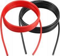 Przewódy silikonowe 10AWG kabli odporne na uv, drut miedziany 3m
