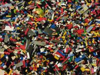 Lego Mix Klocków 0.5 kg 500 gram lata 80-00