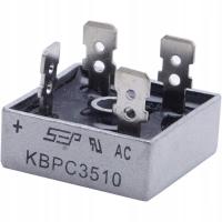 MOSTEK PROSTOWNICZY 50A 1000V KBPC5010 MOSTEK GRETZA 4-KONEKTORY ROSFIX HQ