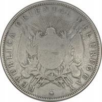 6.hyr.URUGWAJ, 1 PESO 1893