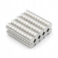Неодимовый цилиндрический Магнит 4x2 мм, мощный круглый диск, охотник - 100 шт.