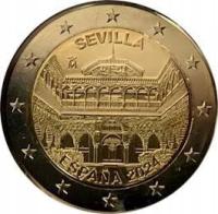 2 euro okoliczn. Hiszpania 2024 Sevilla