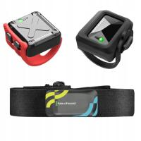 PULSOMETR MIERNIK TĘTNA Z OPASKĄ+CZUJNIKI PRĘDKOŚCI KADENCJI ROWER ZESTAW