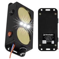 ODSTRASZACZ KUN SZCZURÓW MYSZY GRYZONI SAMOCHODOWY ULTRADŹWIĘKI LED