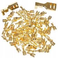 Konektory żeńskie Falcon F01257 6,4 mm 100 sztuk