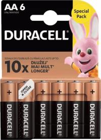 6X щелочные батареи Duracell AA LR6 MN1500 1,5 в