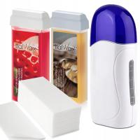 ItalWax комплект для депиляции 2x воск в рулоне депиляция нагреватель полоски