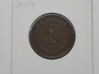 34187/ 1 CENT 1891 STRAITS SETTLEMENTS