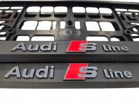 Рамки номерного знака и планки 3D премиум Audi S-Line