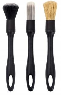 ПРОФЕССИОНАЛЬНЫЙ НАБОР КИСТЕЙ ДЛЯ АВТОМАТИЧЕСКОЙ ДЕТАЛИЗАЦИИ 3 ШТ.