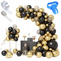 ВОЗДУШНЫЙ ШАР ГИРЛЯНДА ДЛЯ 18 20 30 ДЕНЬ РОЖДЕНИЯ ВОЗДУШНЫЕ ШАРЫ ЗОЛОТОЙ ЧЕРНЫЙ КАНУН НОВОГО ГОДА 108 EL