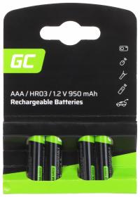 Akumulatorki Green Cell AAA (R3) 950 mAh NiMH 4 szt.