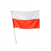 Национальный флаг на лонжероне 120см Польша SP5758