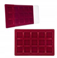 PALETA NA MONETY Z ZASUWKĄ NA 15 MONET TYP P15 50x50mm