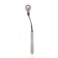 LATETOBED PINWHEEL WHEEL WARTENBERG МЕТАЛЛИЧЕСКИЙ ШПОРА МАССАЖЕР С ШИПАМИ