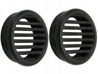 ВЕНТИЛЯЦИОННОЕ ОТВЕРСТИЕ ВЕНТИЛЯЦИОННАЯ РЕШЕТКА ДЛЯ МЕБЕЛИ ДВЕРЬ 35 ММ (КАК ПЕТЛЯ) ЧЕРНЫЙ X 2