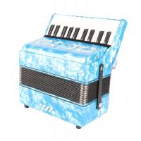 Accordion 22 Keys 8 Bass Celloid Instrument Musical Instrument do KL