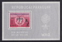 PARAGWAJ ** Mi bl. 22 walka z malarią LOTNICZE