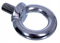 ŚRUBA NIERDZEWNA Z UCHEM M12 INOX A2