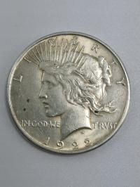 USA Peace dolar 1922 dollar Wolność srebro oryginał od Rajmonet p. A98