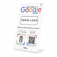 СТЕНД NFC СТЕНД КОД ДЛЯ ОБРАТНОЙ СВЯЗИ GOOGLE QR ТАБЛИЧКА ВЕДУЩИЙ КОМПАНИИ ЛОГОТИП