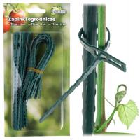 Садовые зажимы для растений цветы кабельные стяжки 45шт.