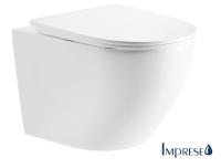 IMPRESE LESNA miska WC TORNADO, TWIST Technology z deską