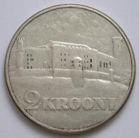 Estonia 2 korony 1930 - Tallin zamek - srebro