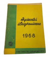 Wycieczki zagraniczne PTTK 1968 informator PRL