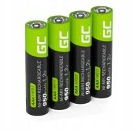 Никель-металл-гидридный аккумулятор (NiMH) Green Cell AAA (R3) 950 mAh 4 шт.