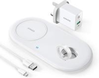 Stacja Ładująca Anker PowerWave+ 2w1 Qi 3.0 OUTLET