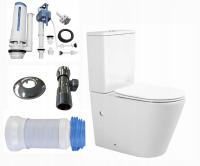 ZESTAW : Kompakt premiunm 815x385x630 RIMLESS pionowy/poziomy Bellamonte +