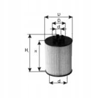 PZL Filters WO1551X Filtr oleju