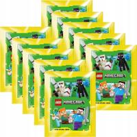 Lego Minecraft Stickers 10x Saszetka z Naklejkami naklejki 60 naklejek