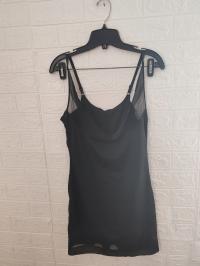 Czarna halka modelująca korygująca Shein rozmiar ok 42/44 nylon/elastan