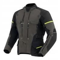 KURTKA TEKSTYLNA REBELHORN RANGE ANTHRACITE/BLACK/FLUO YELLOW