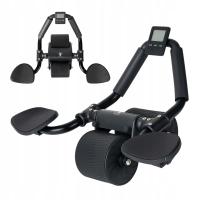 Ролик для тренировки мышц живота FIT Pro MAX LCD держатель для смартфона