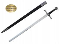 РЫЦАРСКИЙ МЕЧ С ЧЕРНЫМИ НОЖНАМИ РЕПЛИКА ИСТОРИЧЕСКИЙ ДЕКОРАТИВНЫЙ ПОДАРОК