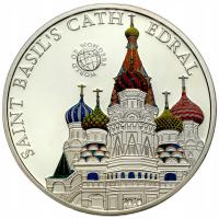 Palau. 5 dolarów 2010, Sobór Wasyla Błogosławionego – SREBRO