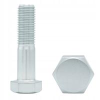 M18X80 KL.8. 8 винт DIN 931 20шт. ОЦИНКОВАННАЯ 6-УГЛОВАЯ ГОЛОВКА