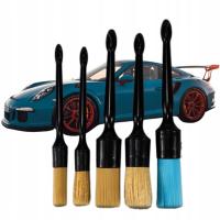 ZESTAW DETAILINGOWY DO CZYSZCZENIA SAMOCHODU PĘDZLE DO SZCZELIN DETAILING